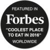 Forbes: Coolest place to eat in 2016